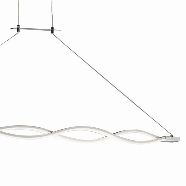 PENDANT [36W 3000K (30-150cm) DIMMABLE SILVER / CHROME]