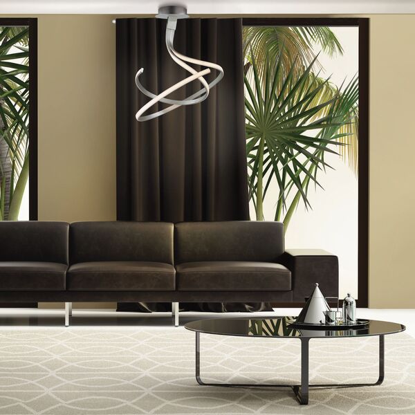 DOUBLE LAMP [SILVER / CHROME]