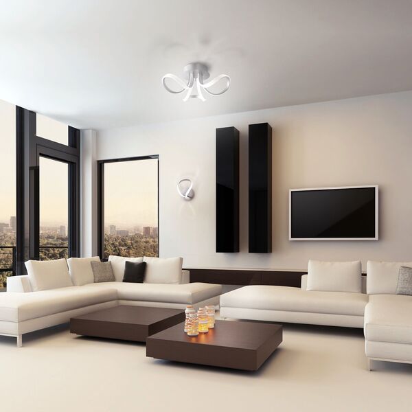 CEILING - [DIMMABLE SILVER / CHROME]