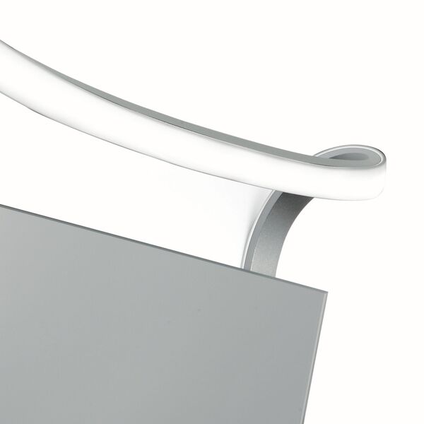 WALL LAMP SMALL WAVE [SILVER CHROME - IP44]