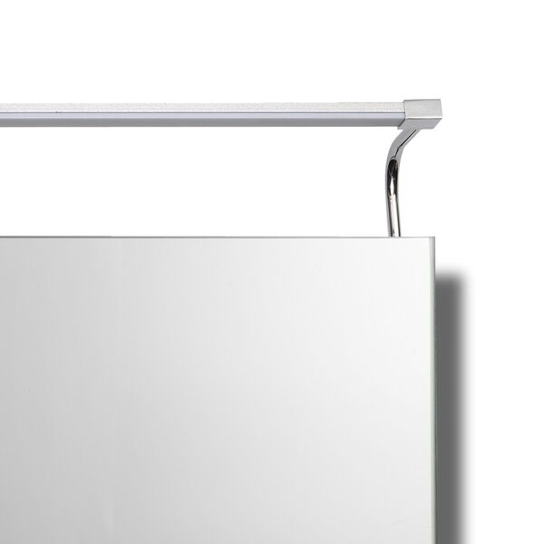 LED WALL LAMP [10W 3000K SILVER CHROME - IP44]