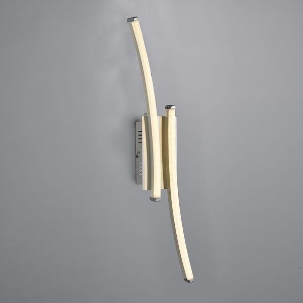 WALL LAMP SATIN [NICKEL + CHROME]
