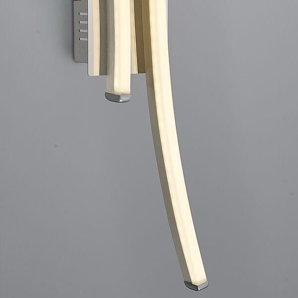 WALL LAMP SATIN [NICKEL + CHROME]