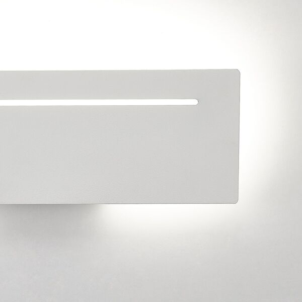 LED WALL LAMP RECTANGULAR [8W WHITE ALUMINIUM]