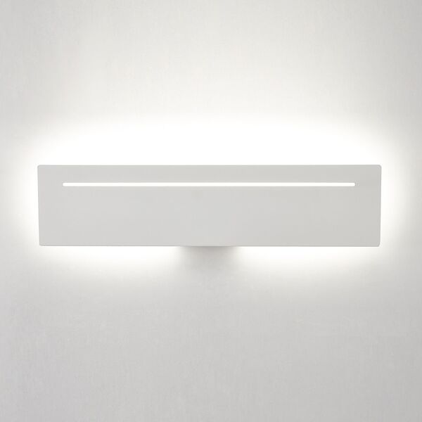 LED WALL LAMP RECTANGULAR [12W WHITE ALUMINIUM]