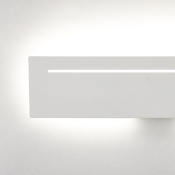 LED WALL LAMP RECTANGULAR [12W WHITE ALUMINIUM]