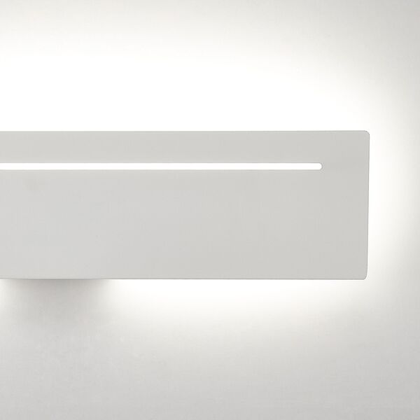LED WALL LAMP RECTANGULAR [12W WHITE ALUMINIUM]