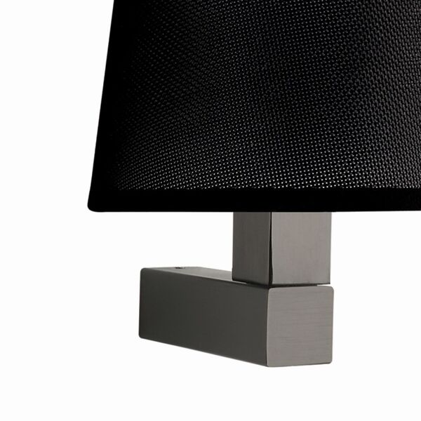 Бра Mantra Bahia [WALL LAMP DARK BROWN+ROUND BLACK SHADE]