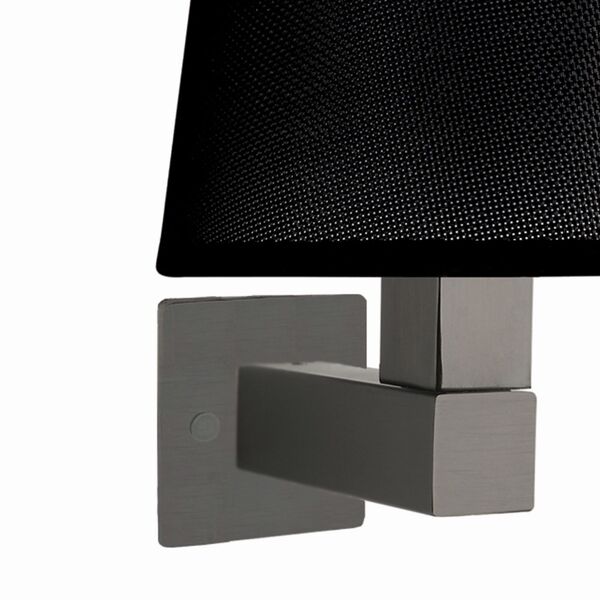 Бра Mantra Bahia [WALL LAMP DARK BROWN+ROUND BLACK SHADE]