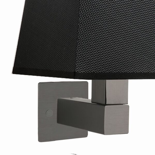 Mantra Tecnico [WALL LAMP DARK BROWN+SQUARE BLACK SHADE]