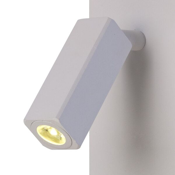 WALL LAMP LED - READER - [USB WHITE / WOOD]