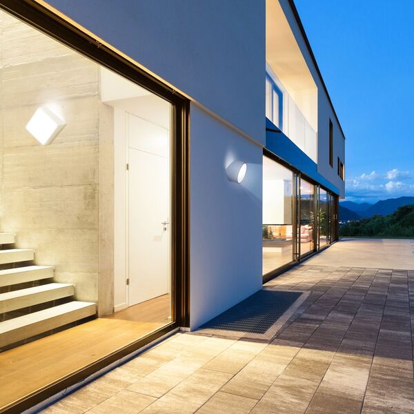 WALL LAMP 2L [SQUARE MATT WHITE]