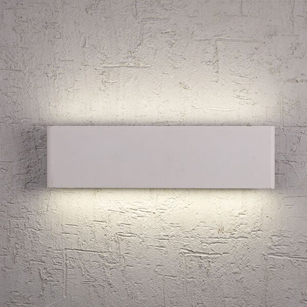 WALL LAMP 12W SANDY WHITE
