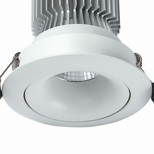 Встраиваемый светильник Formentera [LED COB SPOT RECESSED (SWIVEL) 7W 4000K ROUND MATT WHITE]