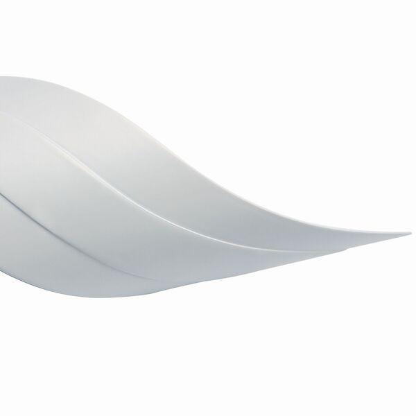 LED WALL LAMP [6W WAVE MATT WHITE]