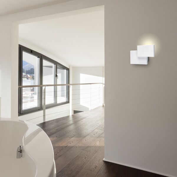 LED WALL LAMP [5W RECTANGULARS MATT WHITE]