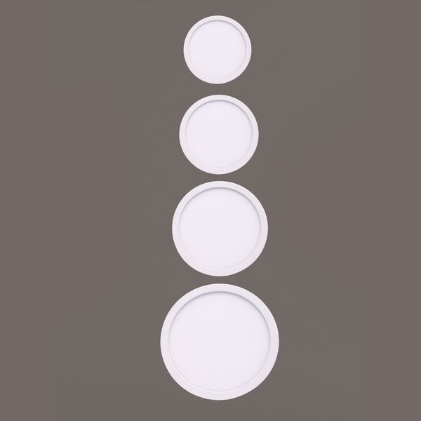 LED DOWNLIGHT [6W 4000K ROUND MATT WHITE]