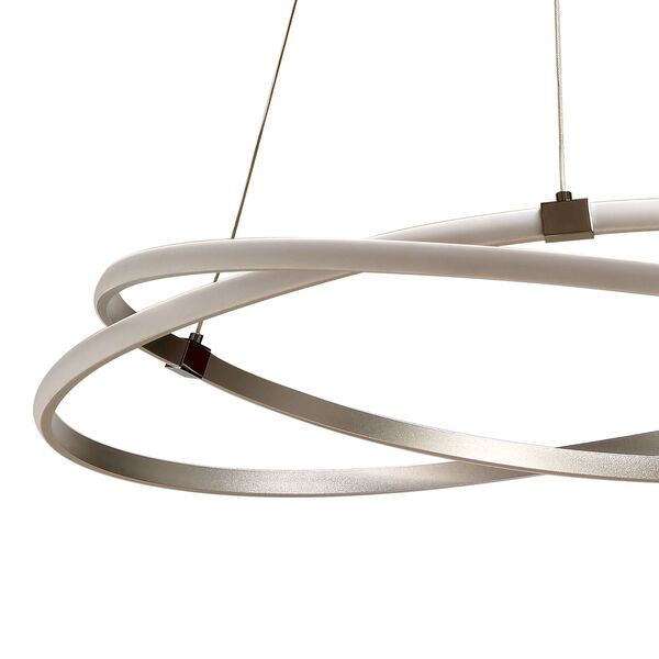 PENDANT [50 CM - DIMMABLE SILVER / CHROME]