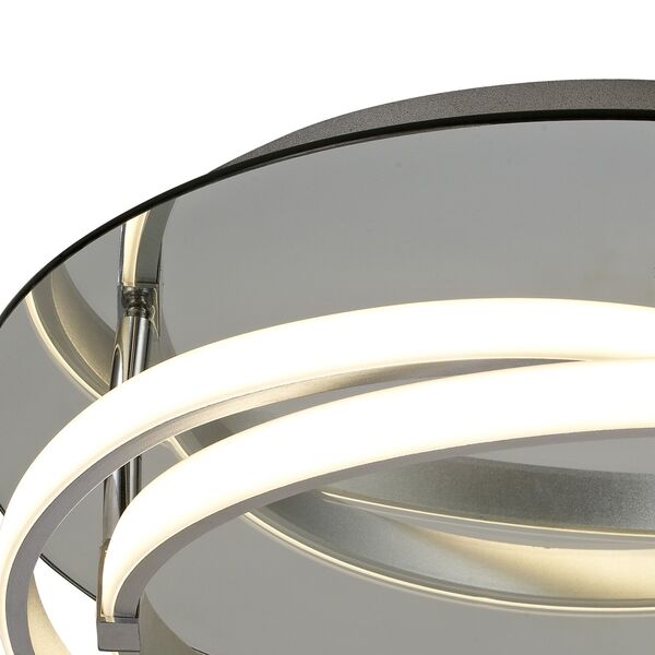 CEILING [40CM - DIMMABLE SILVER / CHROME]