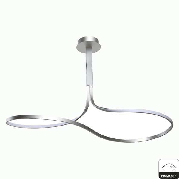 PENDANT 50W - DIMMABLE [SILVER / CHROME]