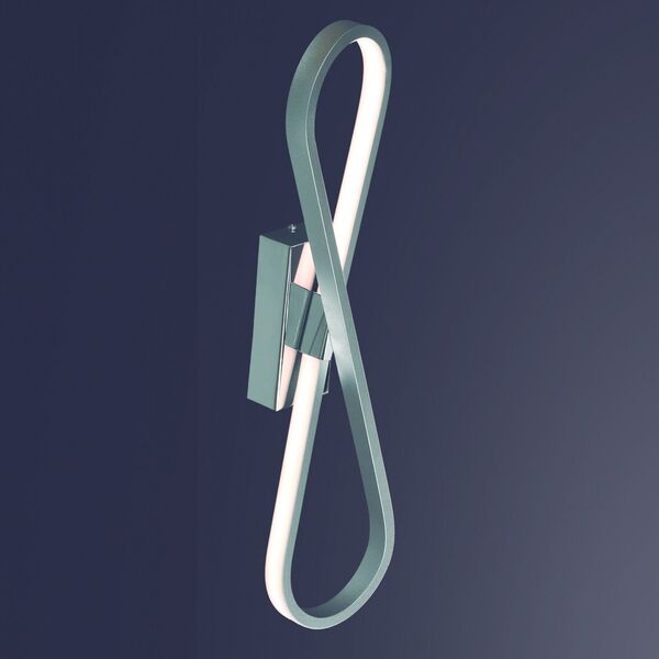 Mantra Bucle [WALL LAMP 20W SILVER]