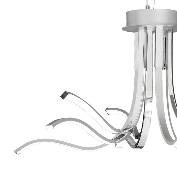 CEILING [LED 60W - 3000K SILVER + CHROME]