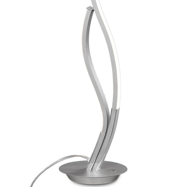 TABLE LAMP [LED 12W - 3000K SILVER + CHROME]