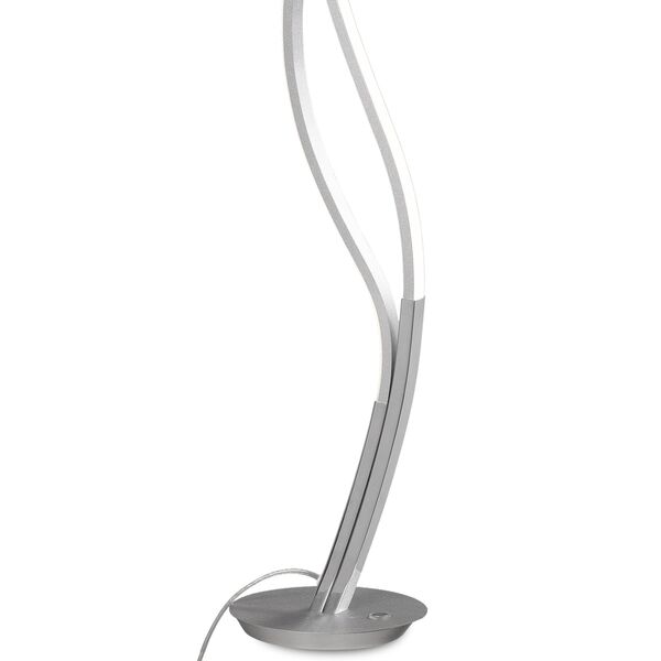TABLE LAMP [LED 18W - 3000K SILVER + CHROME]