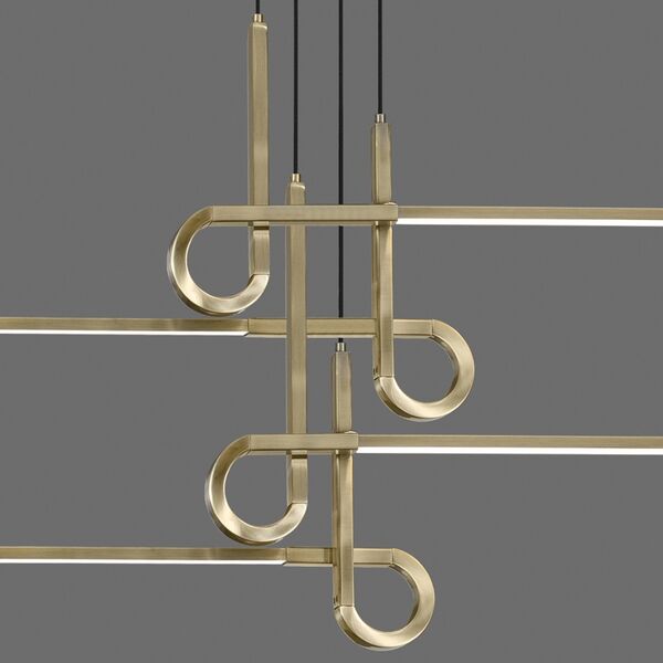 PENDANT [LED 42W - 3000K SATIN ANTIQUE]