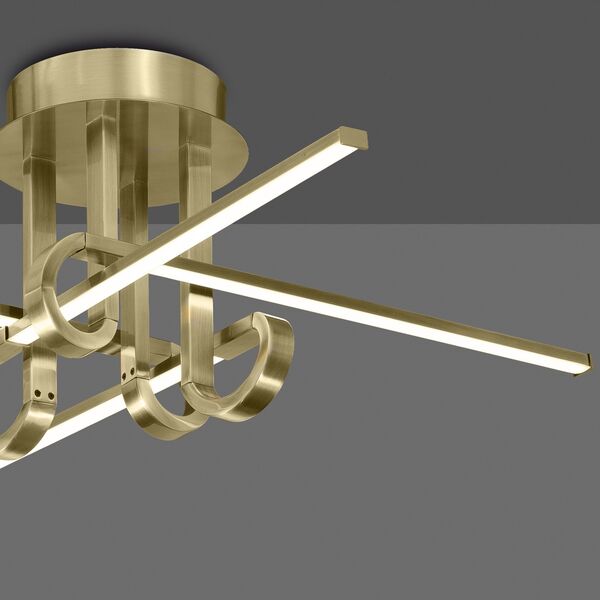 Потолочный светодиодный светильник Mantra Cinto [CEILING LED 28W - 3000K SATIN ANTIQUE]