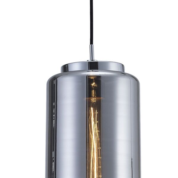 PENDANT 1L SMALL CHROME / GRAPHITE