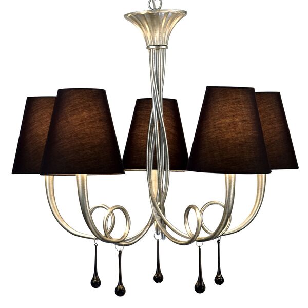 PENDANT LAMP 5L [SILVER PAINTED]