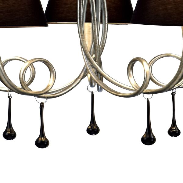 PENDANT LAMP 5L [SILVER PAINTED]