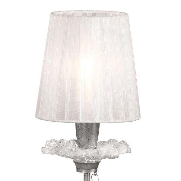 TALBLE LAMP 1L SILVER
