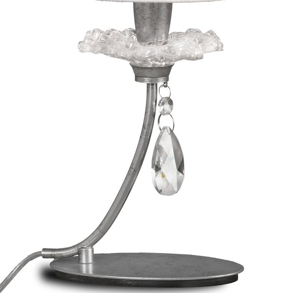 TALBLE LAMP 1L SILVER