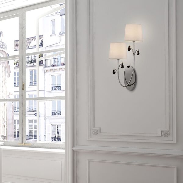WALL LAMP 2L [CHROME]