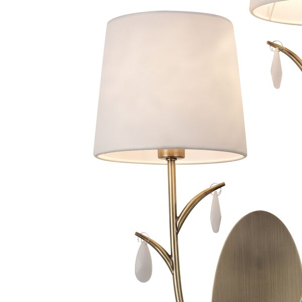 WALL LAMP 2L [SATIIN ANTIQUE]