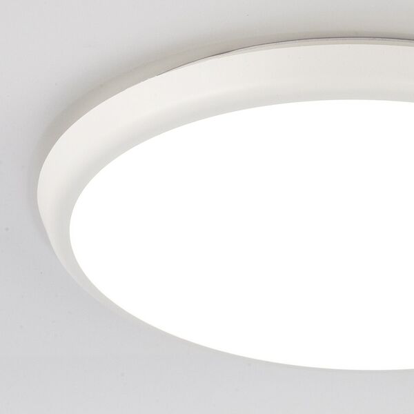 PLAFONIERE/APPLIQUE LED[ IP65 D.40  24W 4000K SAND WHITE]