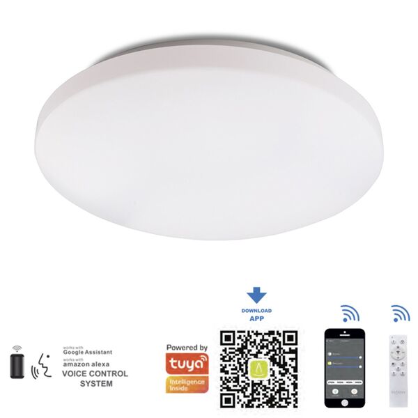 Ceiling Lamp LED 40W 3000K-5000K WHITE