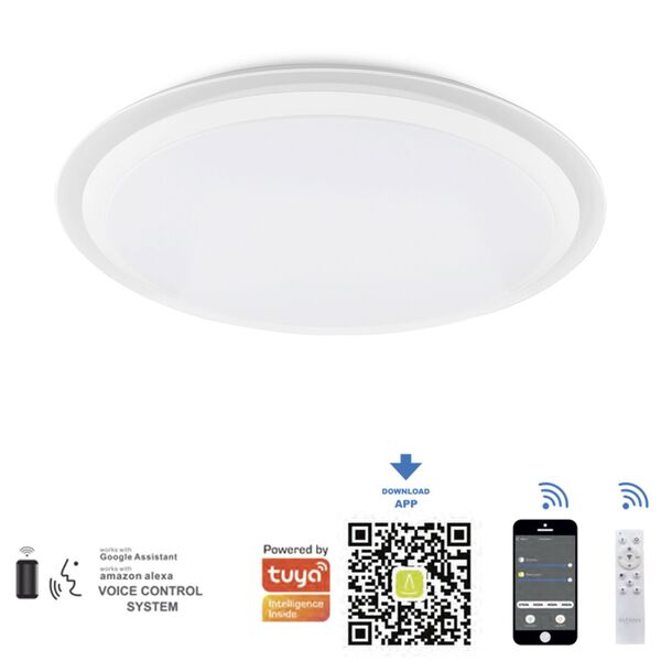 Ceiling Lamp LED 56W 3000K-5000K WHITE