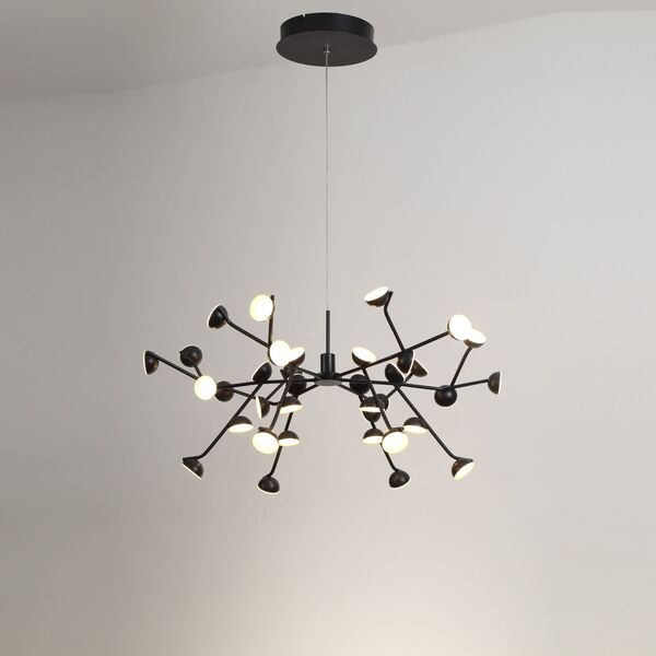 PENDANT LAMP 108W - 3000K BLACK