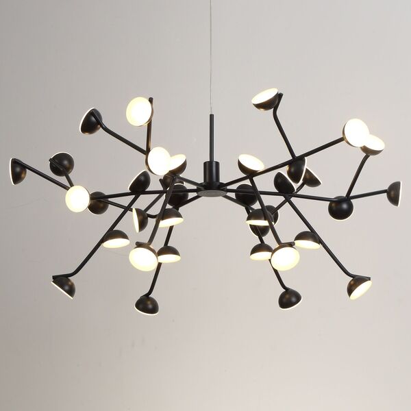 PENDANT LAMP 108W - 3000K BLACK