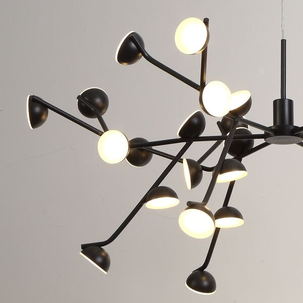 PENDANT LAMP 108W - 3000K BLACK