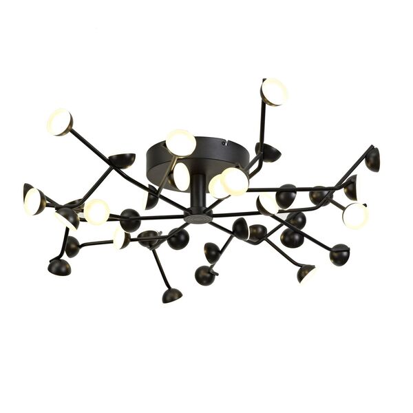 CEILING LAMP 108W - 3000K BLACK