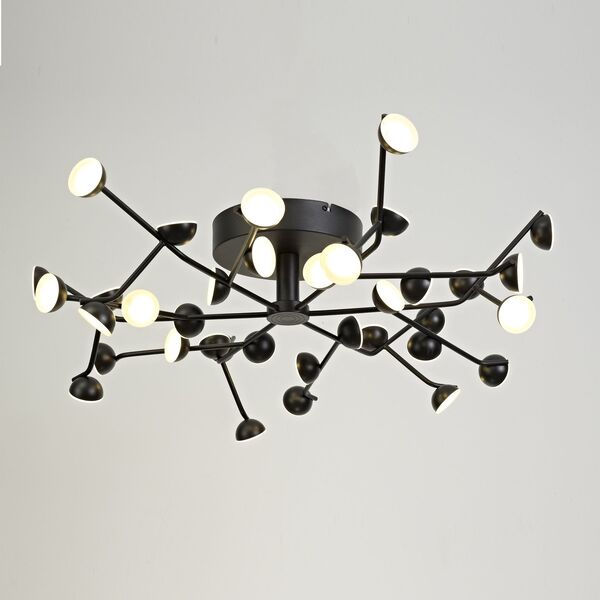 CEILING LAMP 108W - 3000K BLACK