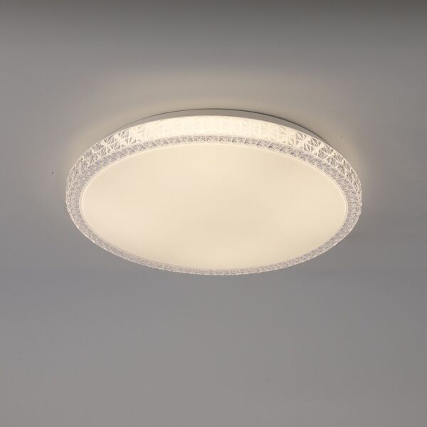 Ceiling Lamp LED 40W 3000K-6000K Round Remote Contorl WHITE