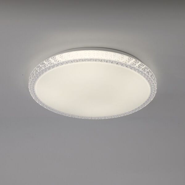 Ceiling Lamp LED 40W 3000K-6000K Round Remote Contorl WHITE