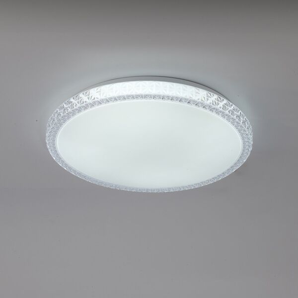 Ceiling Lamp LED 40W 3000K-6000K Round Remote Contorl WHITE
