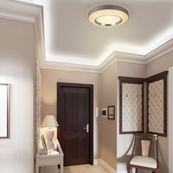 LED ROUND CEILING [24W - REMOTE CONTROL METAL WITH ACRYLIC]