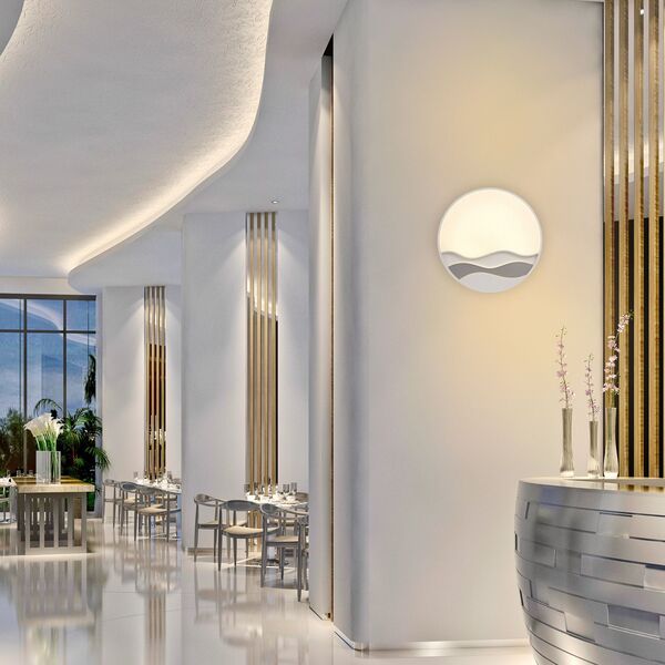 Ceiling Lamp LED 24W 3000K-6000K Round Remote Contorl WHITE